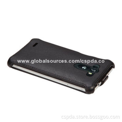 2014 New Arrival Flip PU Leather Case for LG G3, OEM and ODM Orders Available